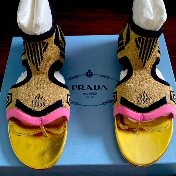 Prada CALZATURE DONNA shoes.Size 37.5 - Picture 1 of 8